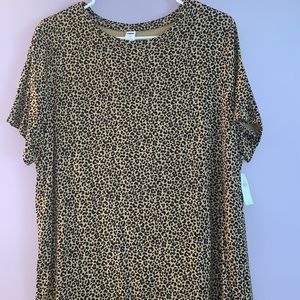 Old Navy Cheetah Luxe Shirt